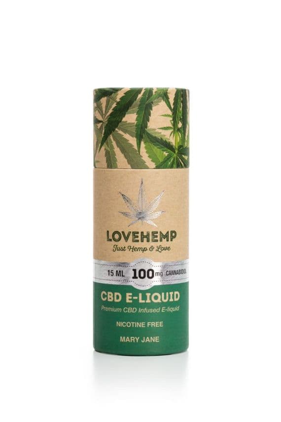 Love Hemp - CBD E-Liquid 100mg CBD 15ml