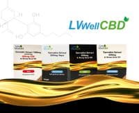 LVWell CBD – Raw – Soft Gel Capsules 1000mg Full Spectrum Containing 260mg CBD