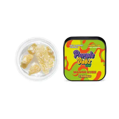 Purple Dabz by Purple Dank 1000mg CBD Crumble - Mango Kush - BUY ONE GET ONE FREE!