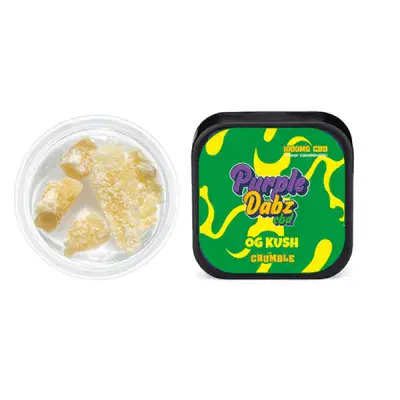 Purple Dabz by Purple Dank 1000mg CBD Crumble - OG Kush - BUY ONE GET ONE FREE!