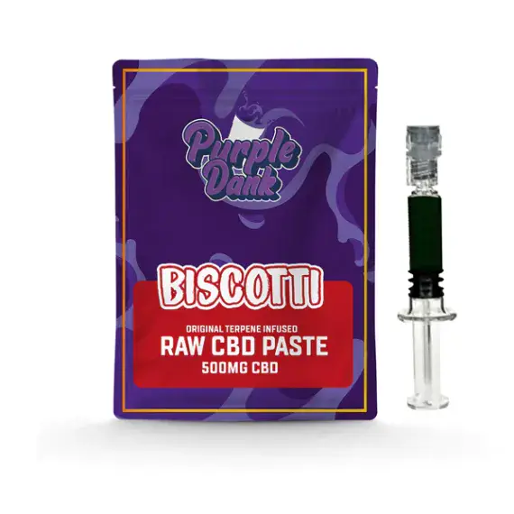 Purple Dank 1000mg CBD Raw Paste with Natural Terpenes - BUY ONE GET ONE FREE!