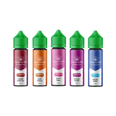 Supreme CBD 3000mg E-Liquid 60ml (20VG/80PG)
