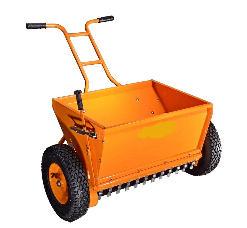 Olympus Drop Spreader 100Kgs: Large Capacity Rock Salt Spreader