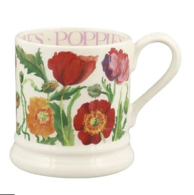 1/2 Pint Mug Poppy