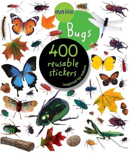 400 Re-usable Stickers - Bugs
