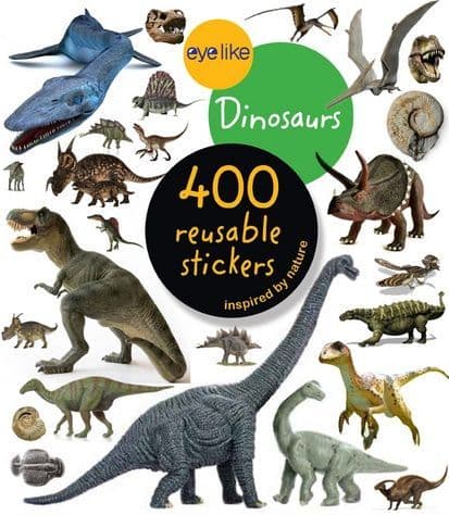 400 Re-usable Stickers - Dinosaurs