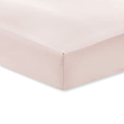 400TC Cotton Sateen Blush Fitted Sheet