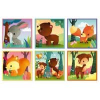 9 Blocks Forest Animals (Janod)
