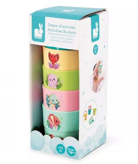 Activities Buckets - My Baby Animals (Janod)