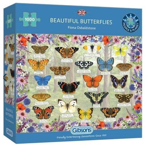 Beautiful Butterflies 1000pc