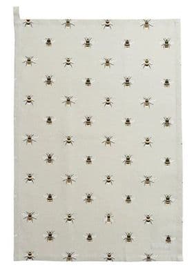 Bees Tea Towel (Linen)