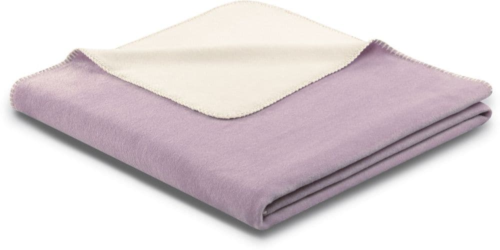 Biederlack (Doubleface) Lilac-Ecru 150 x 200cm