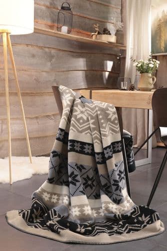 Biederlack Winter Braid 150 x 200cm