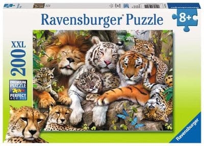 Big Cat Nap Jigsaw (200 pc) XXL
