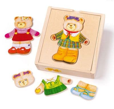 Bigjigs - Dress Up Mrs Bear