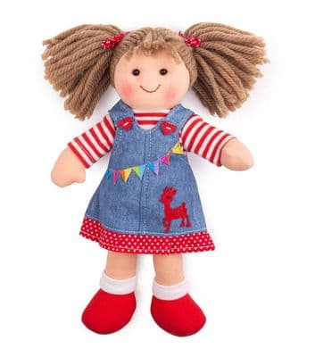 Bigjigs - Hattie Doll (Small)