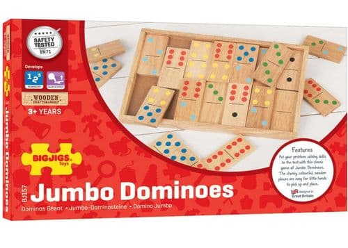 Bigjigs - Jumbo Dominoes