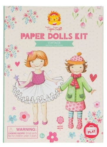 Bigjigs -  Paper Doll Kit (Vintage)