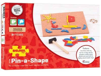 Bigjigs - Pin-a-Shape