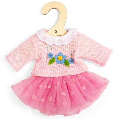 Bigjigs - Pink Tutu and Jumper (for Size Small Doll)