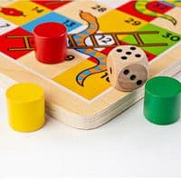 Bigjigs - Traditional Snakes and Ladders
