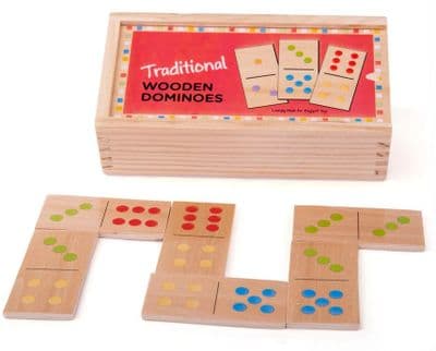Bigjigs - Traditional Wooden Dominoes