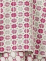 Bronte By Moon- Milan Merino Wool Throw - Pink