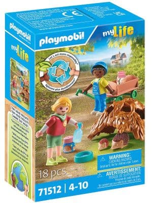Children with Hedgehog Family 71512
