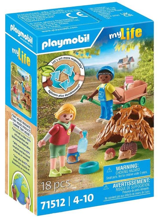 Children with Hedgehog Family 71512
