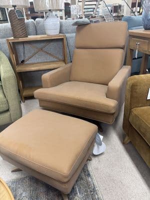 Collins & Hayes Banks Swivel Chair & Stool