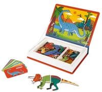 Dinosaurs Magneti'book, 40 magnets (Janod)
