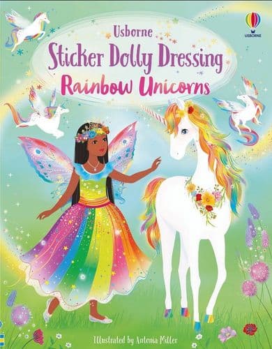 Dolly Dressing - Rainbow Unicorns Sticker Book