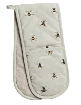 Double Oven Glove - Bees