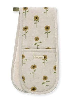 Double Oven Glove - Sunflower (Linen)