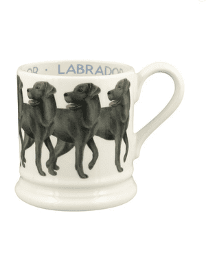 Emma Bridgwater 1/2 pint mug - Black Labrador