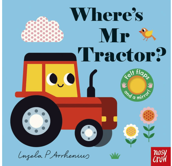 Felt Flaps Where s My Tractor