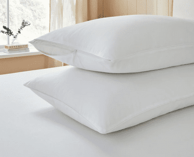 Fine Bedding - Classic Cotton Pillow Protector Pair