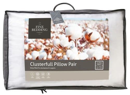 FINE BEDDING - Clusterfull Pair Pillows