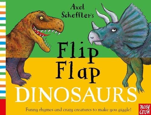 Flip-Flap Dinosaurs Book