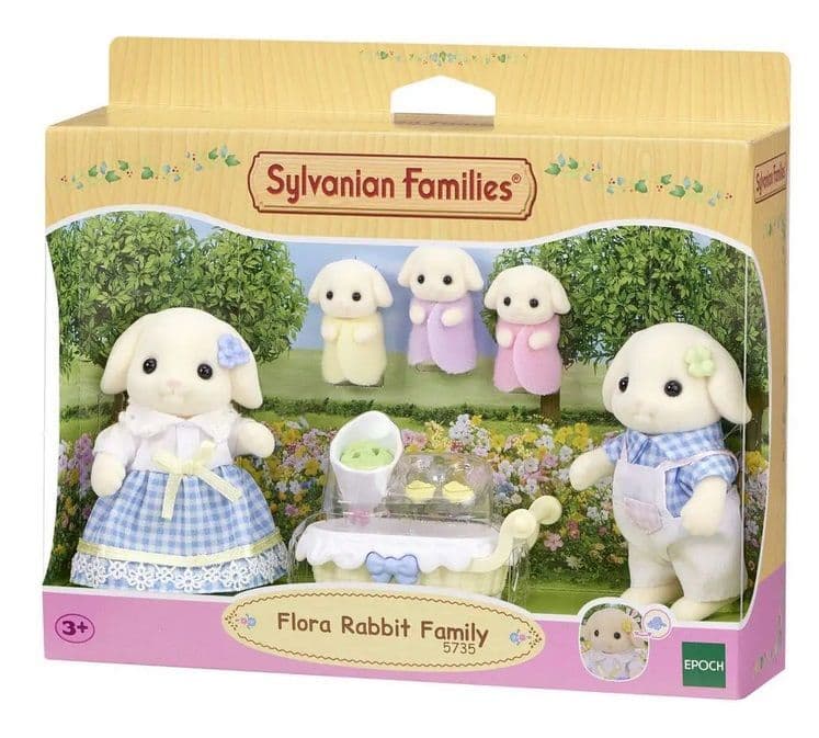 Flora Rabbit Family 5735