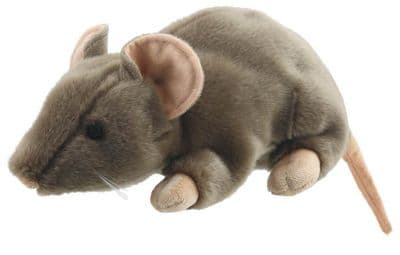 Full-Bodied Brown Rat Puppet