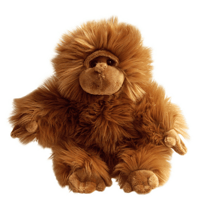 Full-Bodied Orangutan Puppet