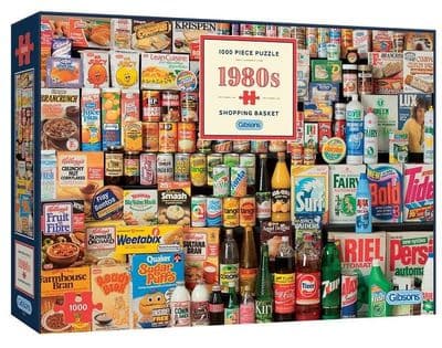 Gibsons - 1980's  Shopping Basket (1000pc)