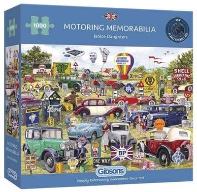 Gibsons - Motoring Memorabilia (1000 pc)