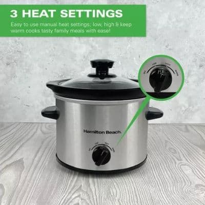 Hamilton Beach-  1.8L Slow Cooker
