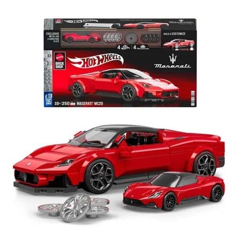 Hot Wheels Brick Shop - MASERATI MC204