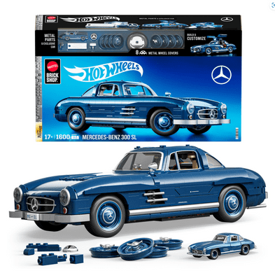 Hot Wheels  Brick Shop Mercedes-Benz 300SL