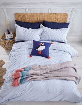 JOULES - Blue Puffin Seersucker