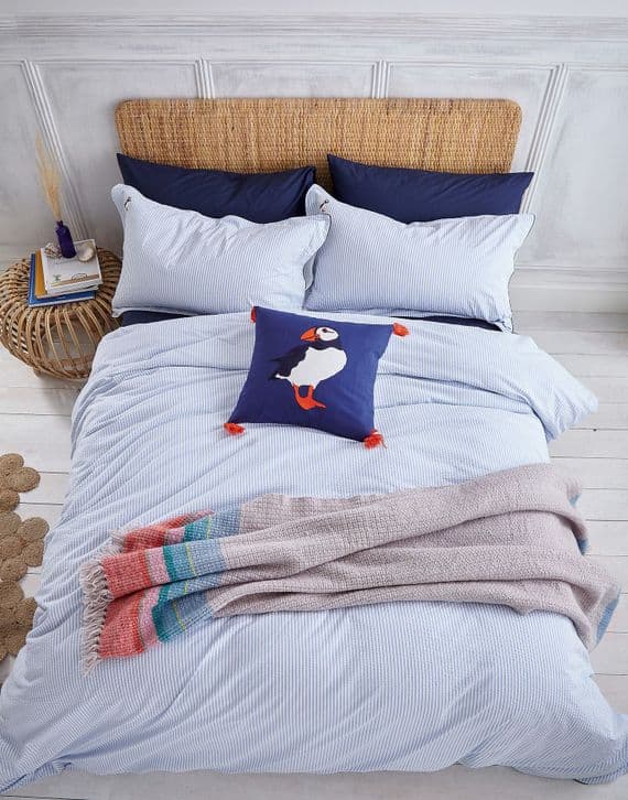 Joules - Blue Puffin Seersucker