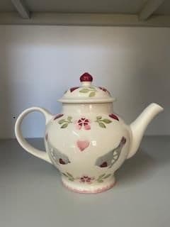 Lovebirds 3 Mug Teapot